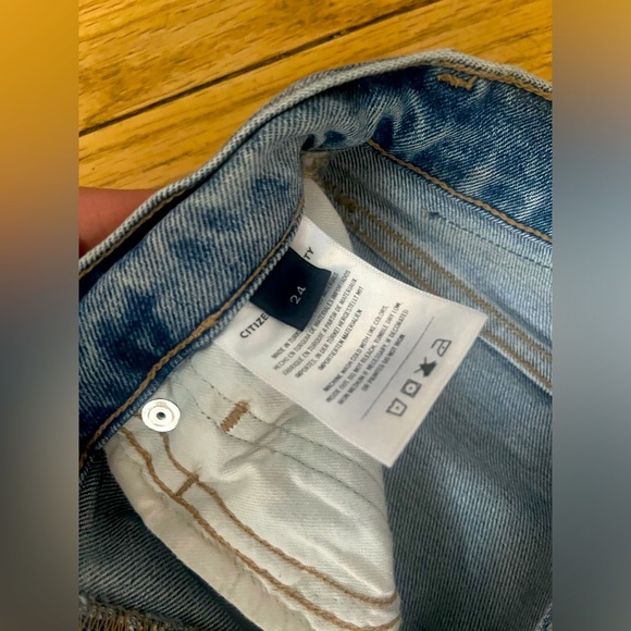 Citizens of Humanity Charlotte High Rise Straight size 24 - Picture 3 of 5